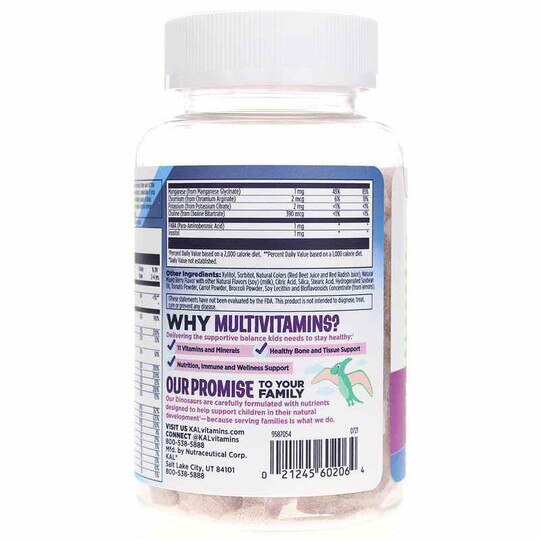 Dinosaurs MultiSaurus Vitamins & Minerals, KAL